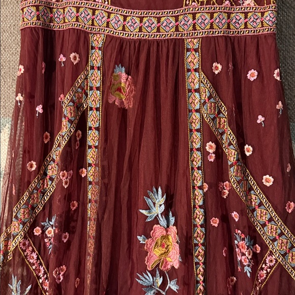 Miraflores Mesh Maxi Dress. New with tags from Sundance. - Picture 4 of 9